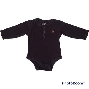 Bab Gap Infant Bodysuit / Shirt - Navy Blue Baby Toddler Size: 18-24 months
